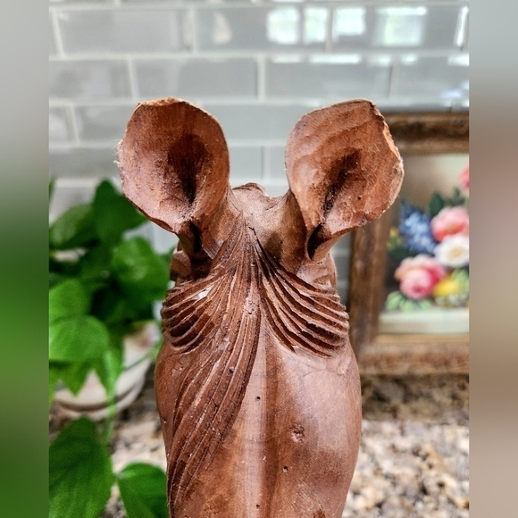 Vintage Hand Carved Wood Horse Head / Knight Chess Piece Sculpture - Picture 6 of 11